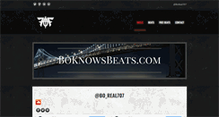 Desktop Screenshot of boknowsbeats.com